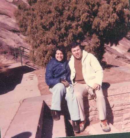 Mom and Dad in the Mountains